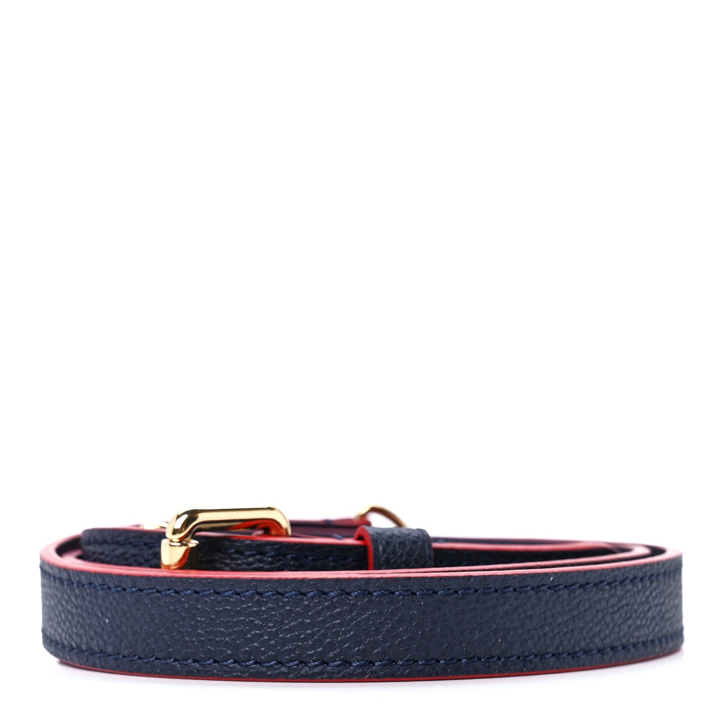 Calfskin Pochette Metis Shoulder Strap Marine Rouge