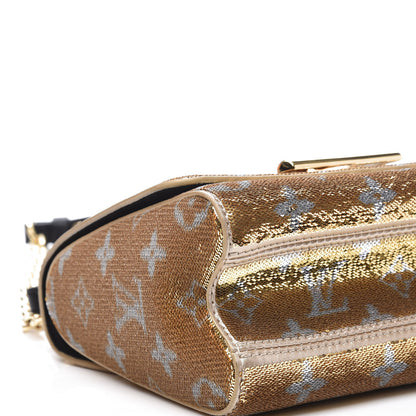 Louis Vuitton Monogram Sequins Twist PM Gold Silver 6 of 9