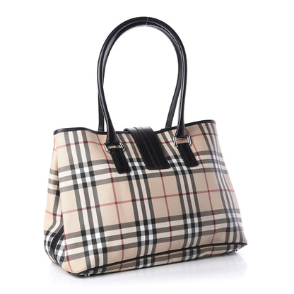 Burberry House Check Buckle Tote Black 3 of 13