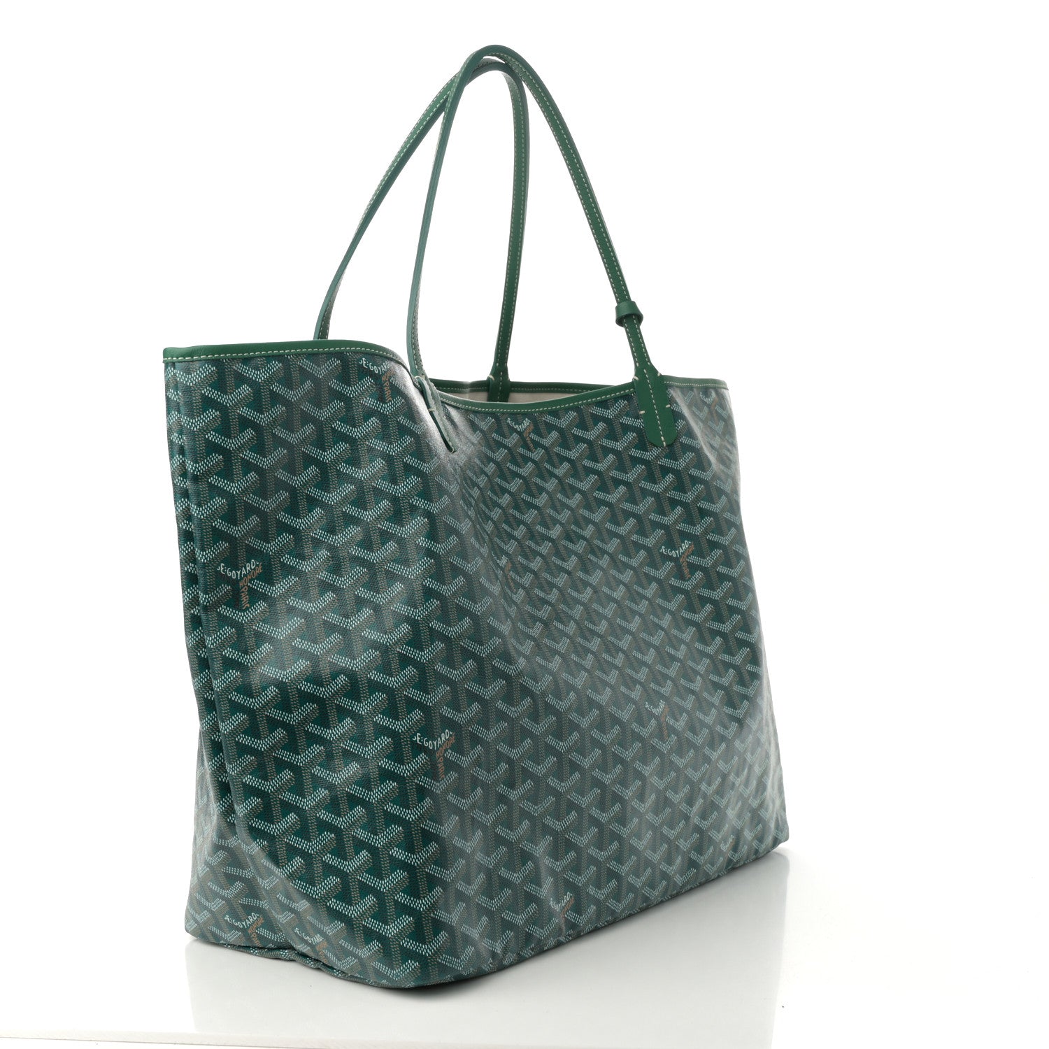 Goyard Goyardine Saint Louis GM Green 4 of 11