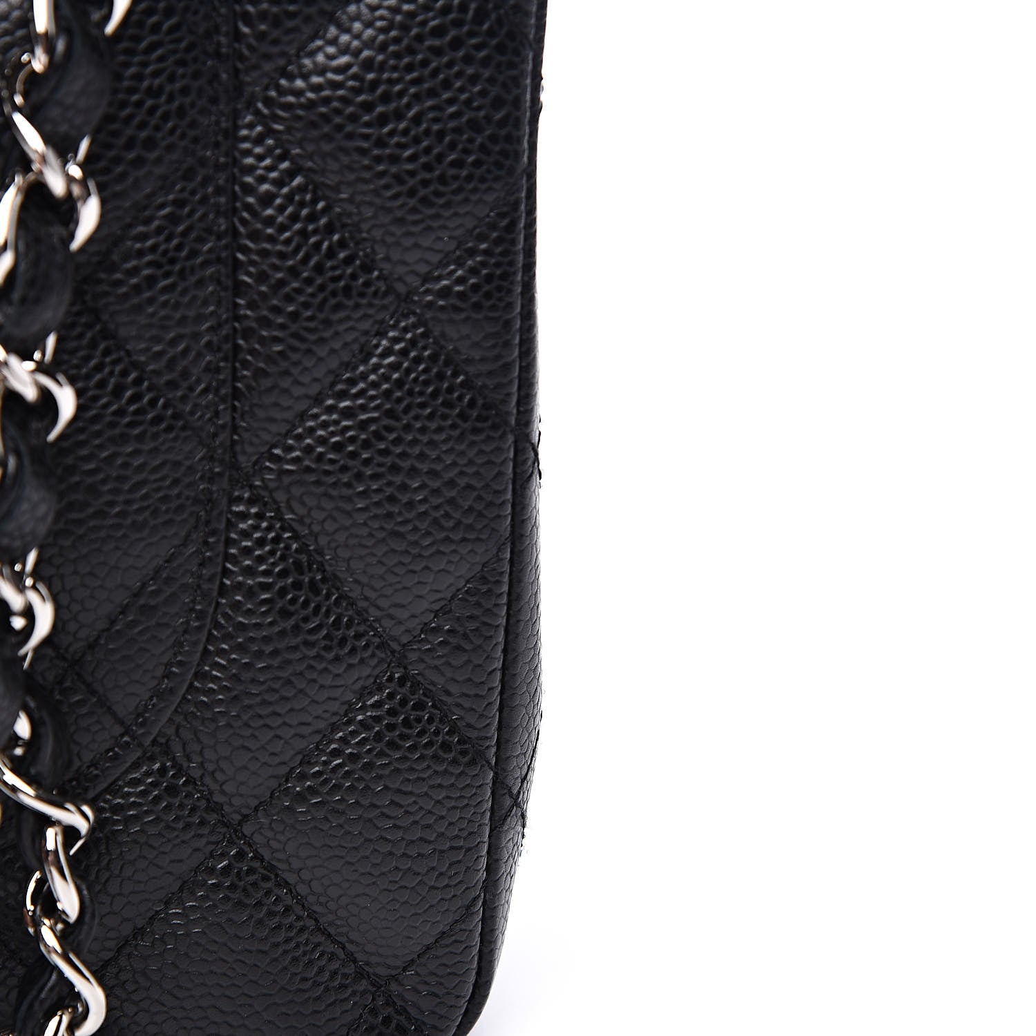 Chanel Caviar Quilted Jumbo Single Flap Black 12 of 12