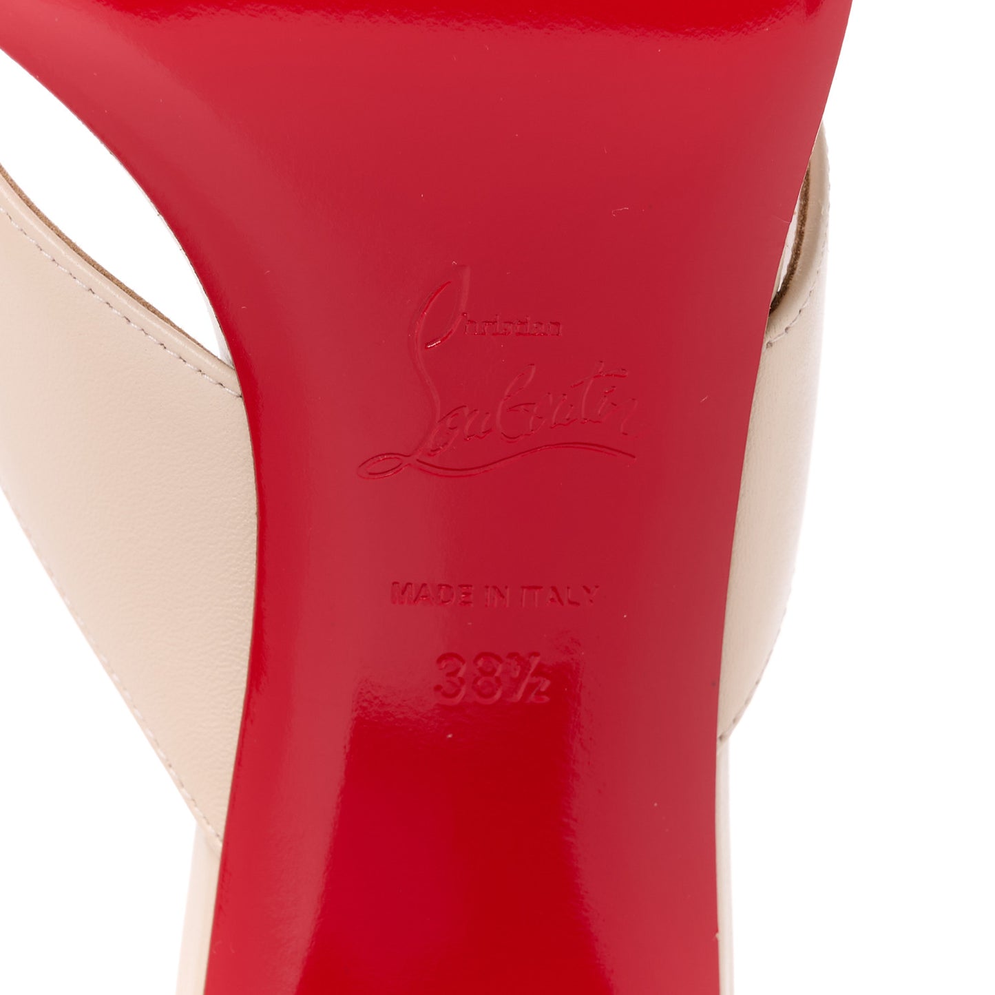 Calfskin Janetonga 55 Thong Sandals 42 Dark Carmine 38.5 Leche