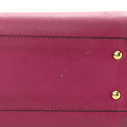 Louis Vuitton Calfskin Monogram Kimono Tote Grape 19 of 20