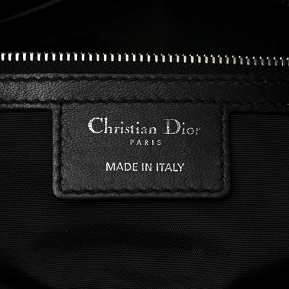 Christian Dior Lambskin Cannage Granville Polochon Black 6 of 11