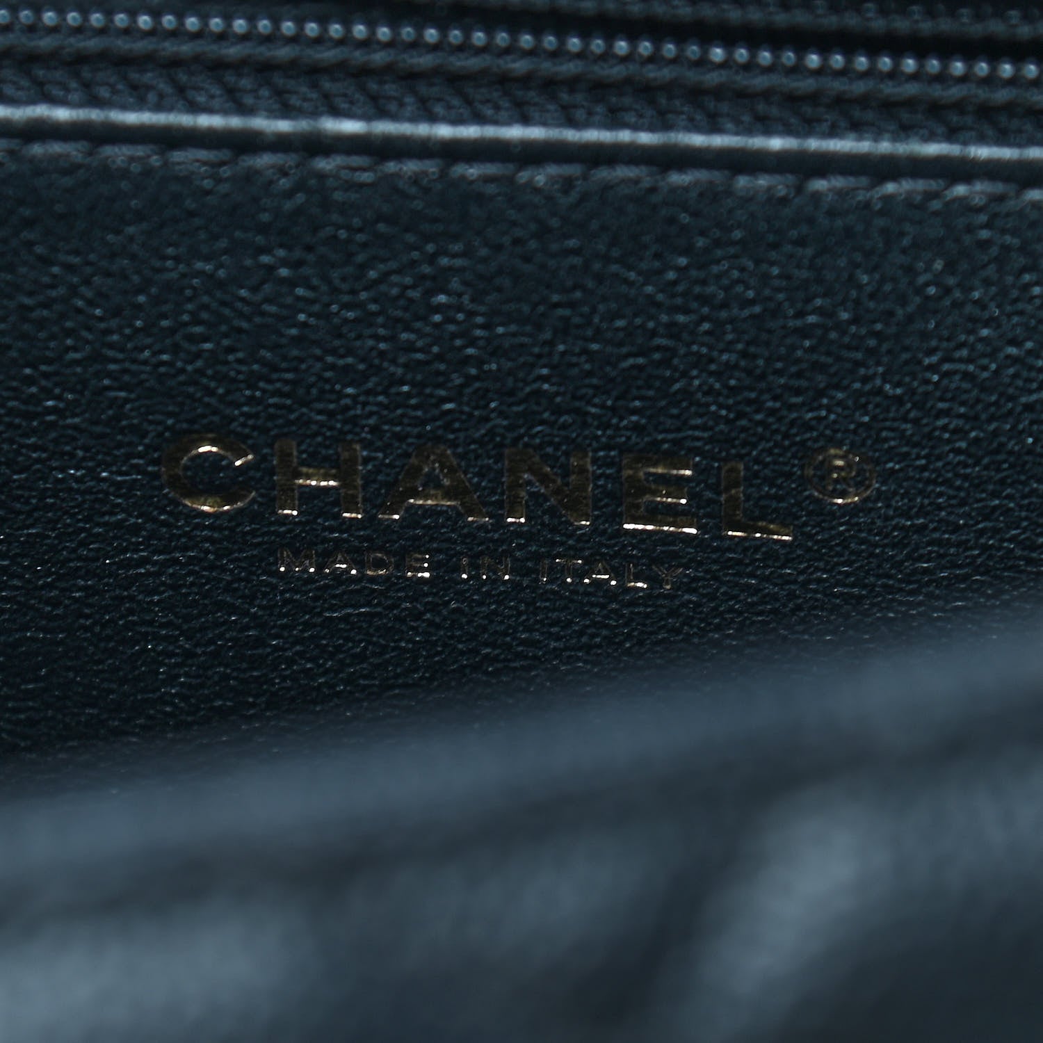 Chanel Caviar Lizard Quilted Medium Coco Handle Flap Black 6 of 9