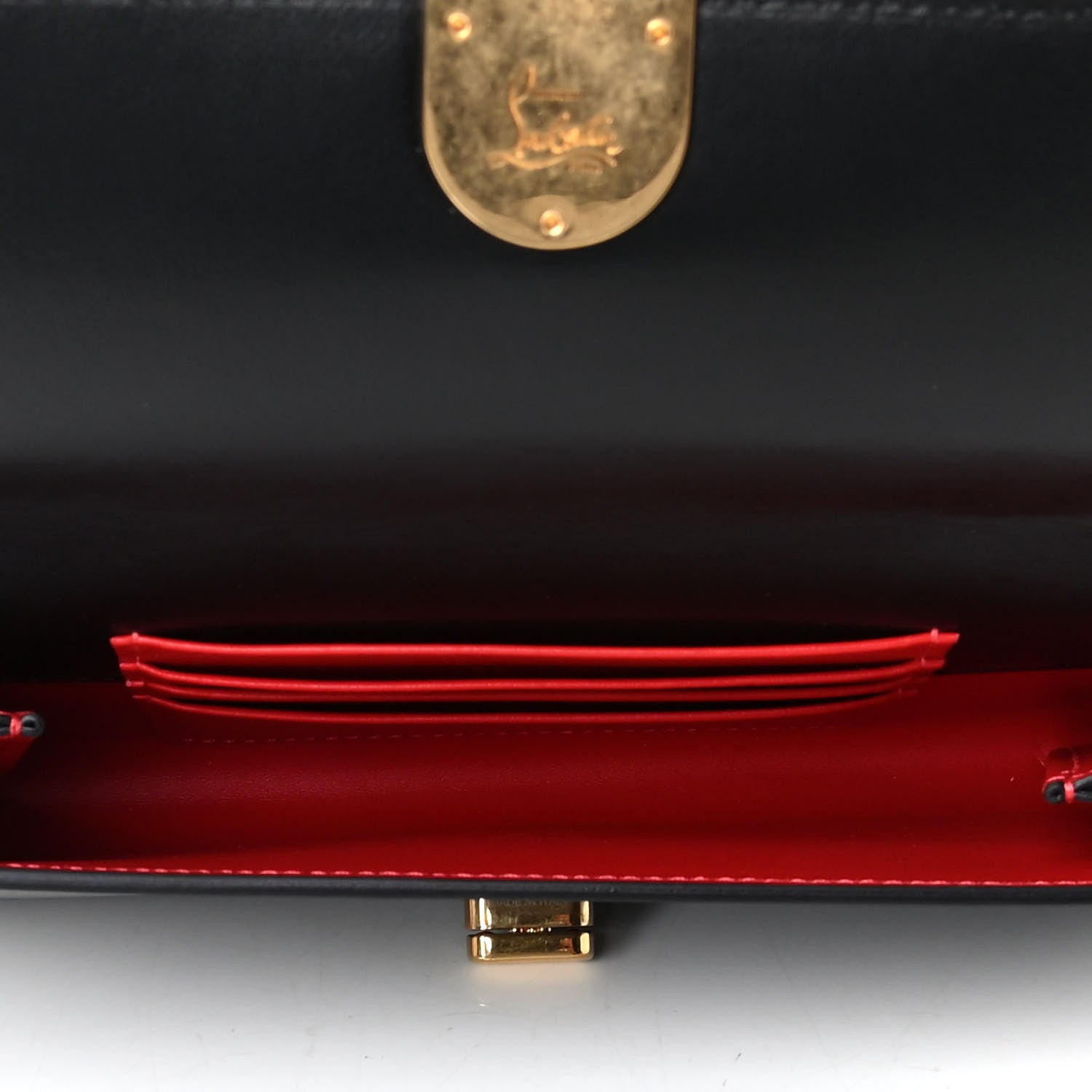 Christian Louboutin Calfskin Mini Elisa Belt Bag Black 4 of 6