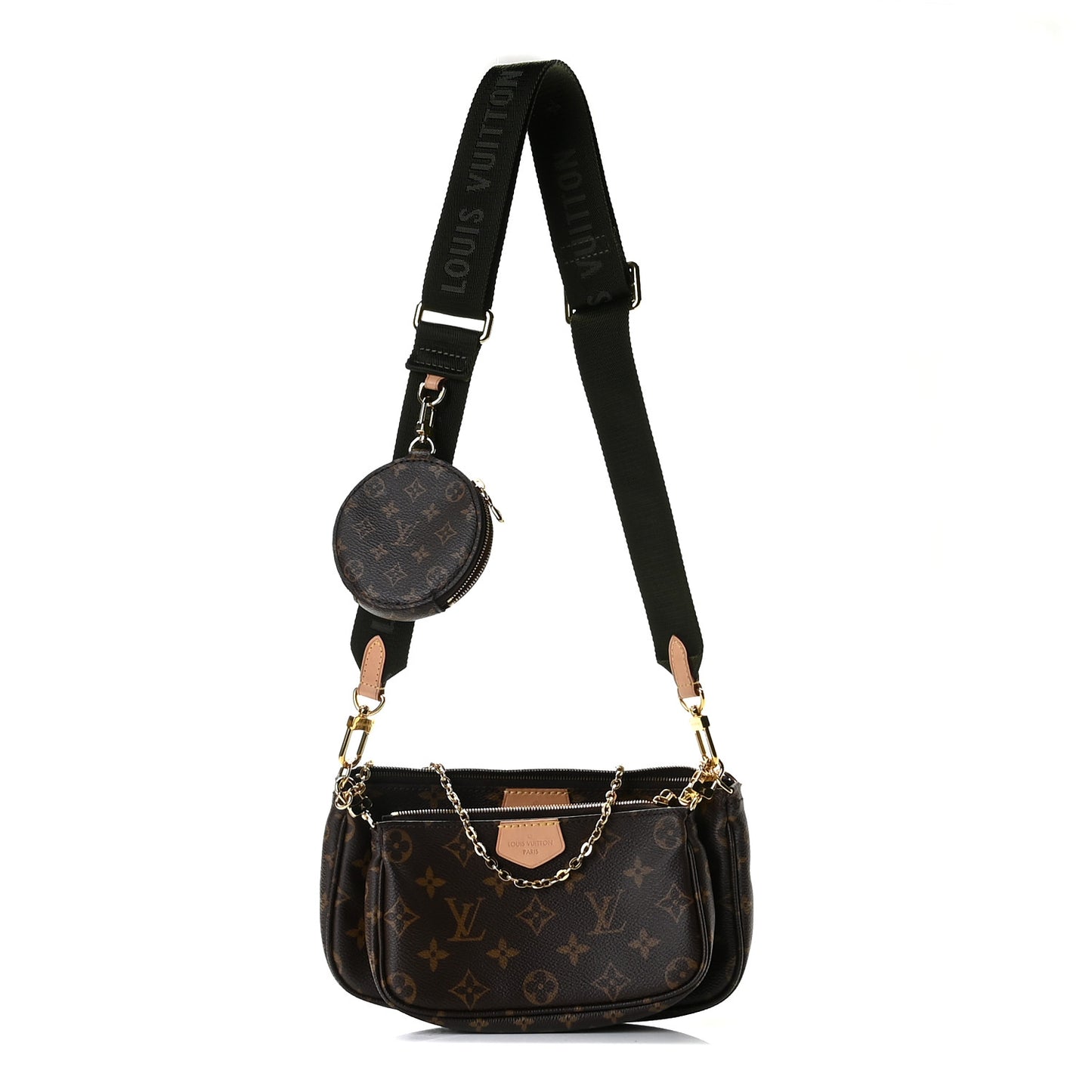 Monogram Multi Pochette Accessories Kaki