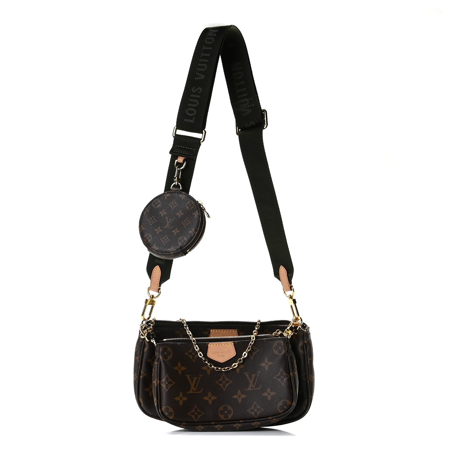 Louis Vuitton Monogram Multi Pochette Accessories Kaki 1 of 10