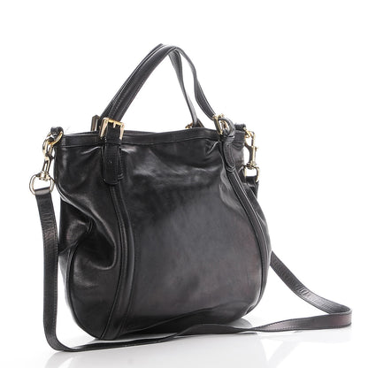 Gucci Calfskin Medium Britt Bag Black 4 of 10