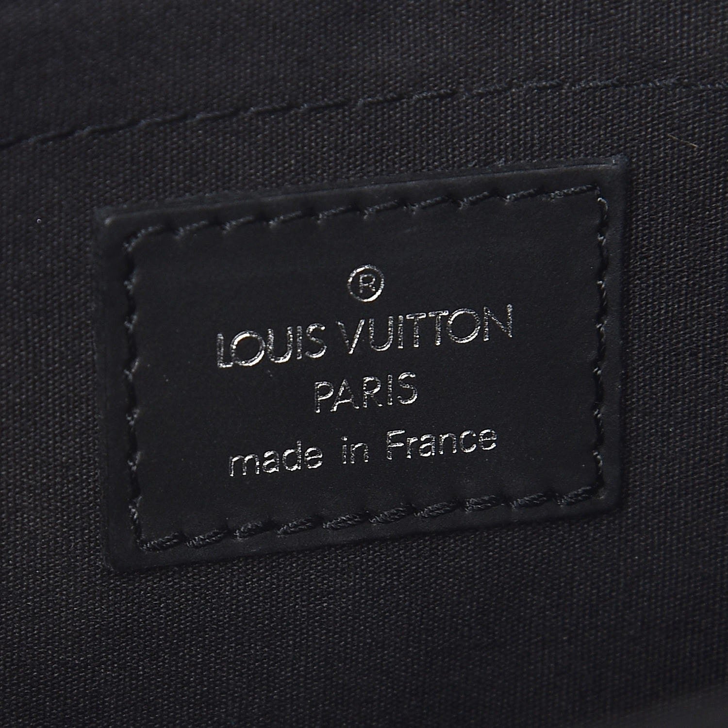 Louis Vuitton Epi Segur Pochette Black 6 of 7