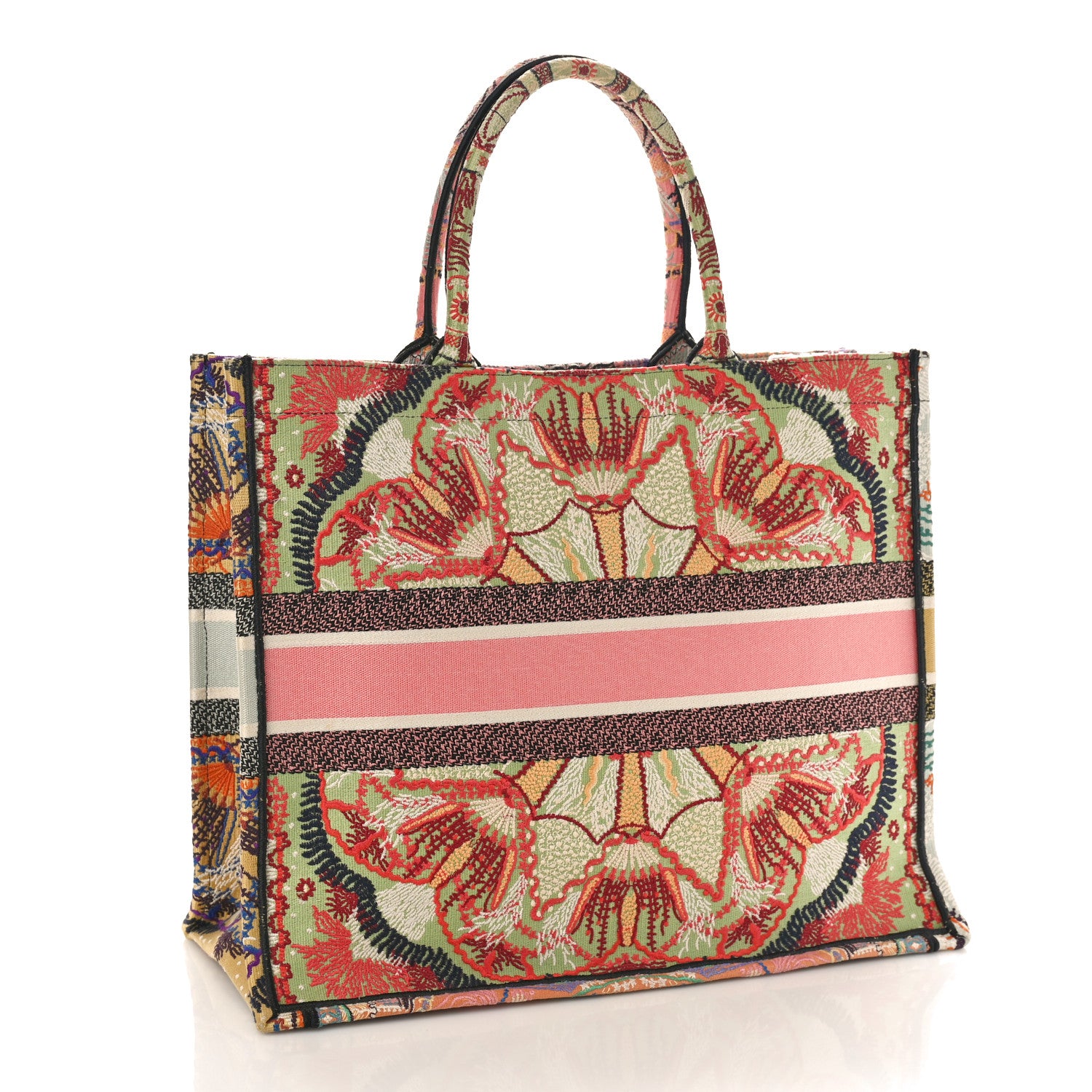 Christian Dior DIOR Canvas Embroidered Large In Lights Book Tote Multicolor 2 of 8