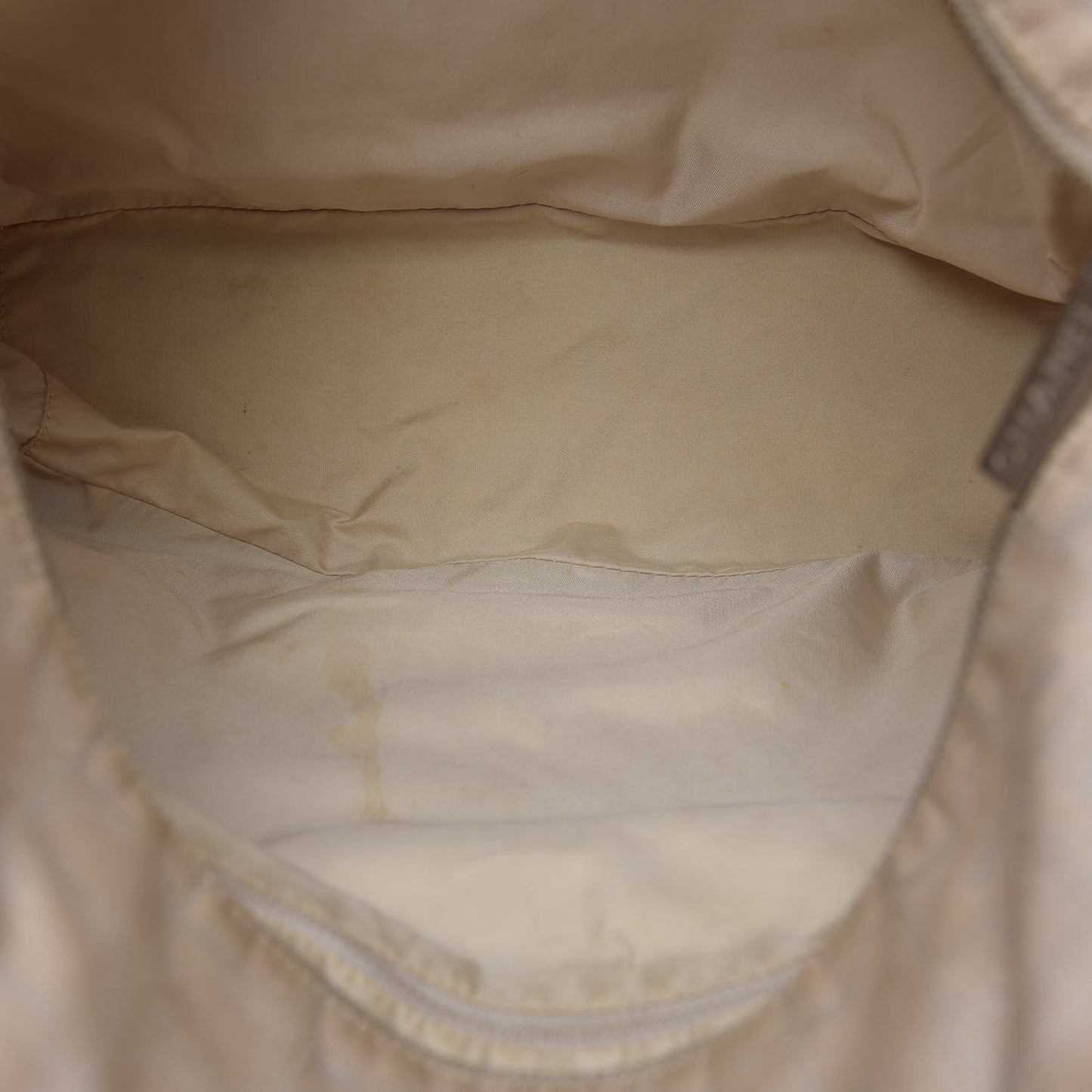 Nylon Medium Travel Tote Beige