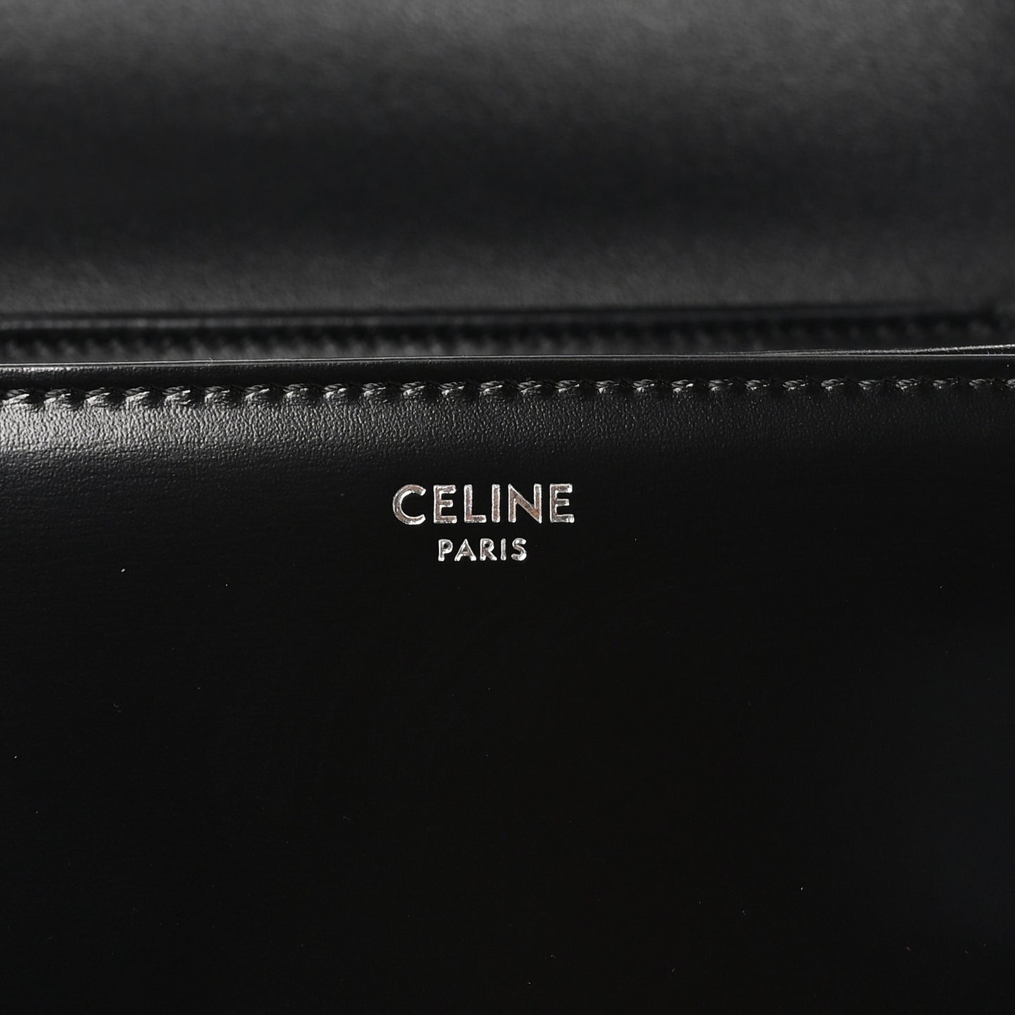 Shiny Calfskin Teen Triomphe Black