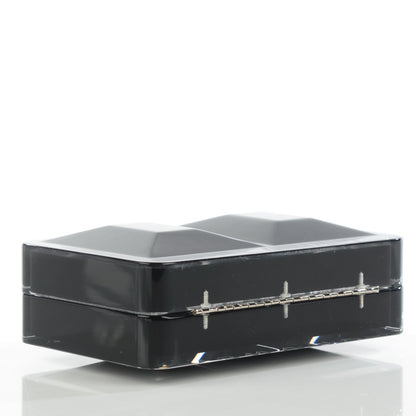 Chanel Lucite Wristlet Clutch Black Transparent 4 of 7
