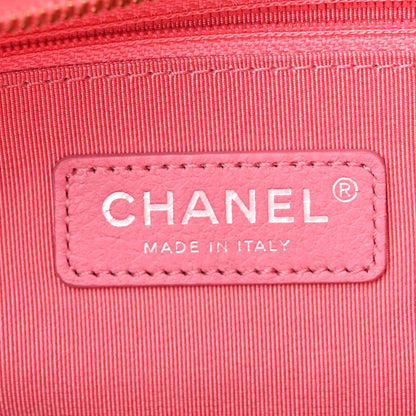 Chanel Aged Calfskin Quilted Small Gabrielle Logo Hobo Rose 5 of 9