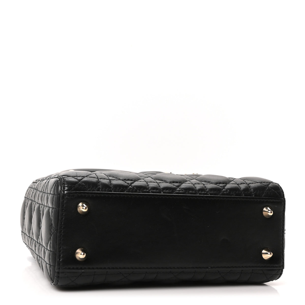 Lambskin Cannage Small My ABCDior Lady Dior Black