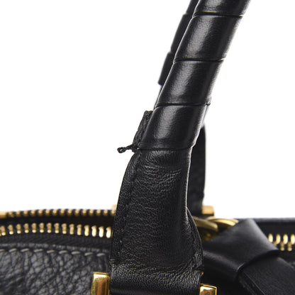 Chloe Calfskin Large Marcie Satchel Black 10 of 10
