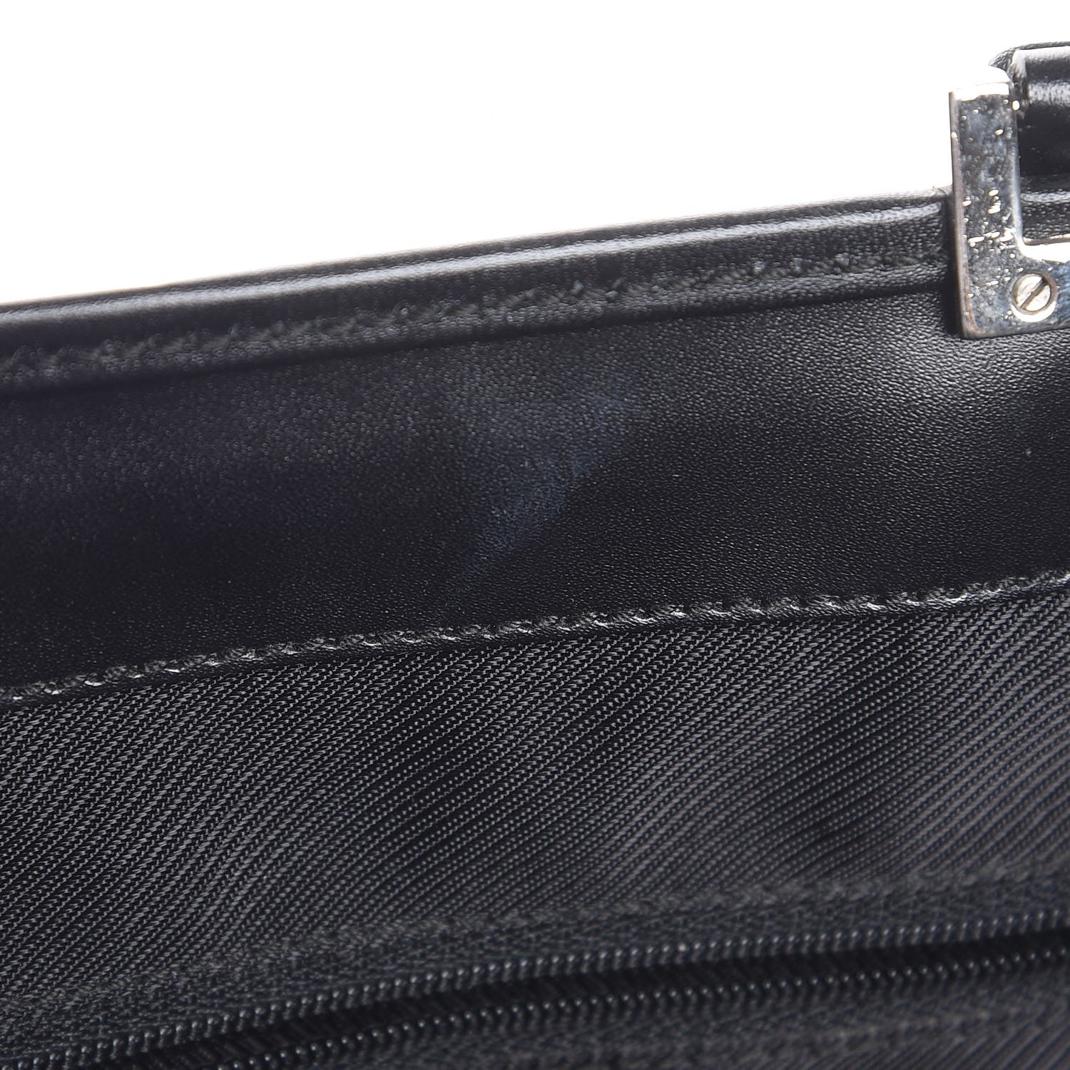Gucci Monogram Bardot Bag Black 7 of 8