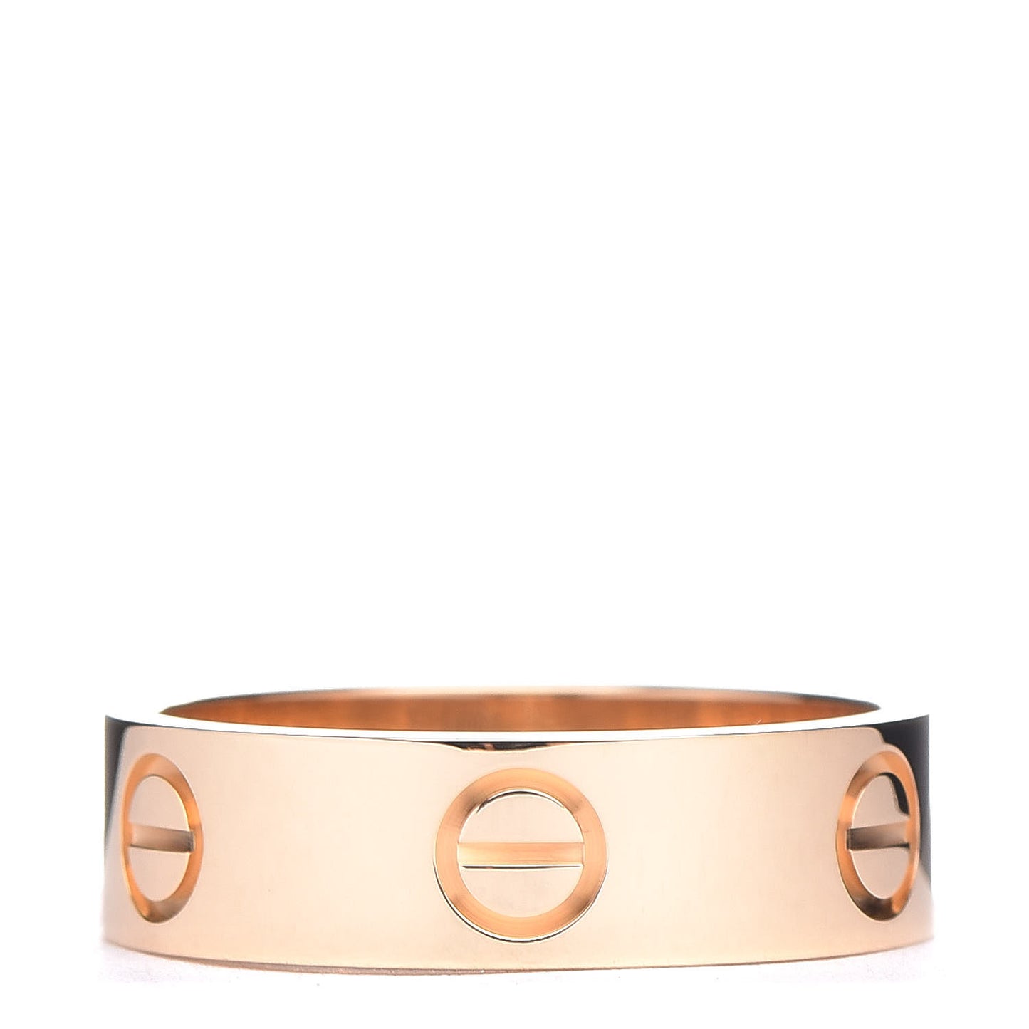 18K Yellow Gold 5.5mm LOVE Ring 54 6.75