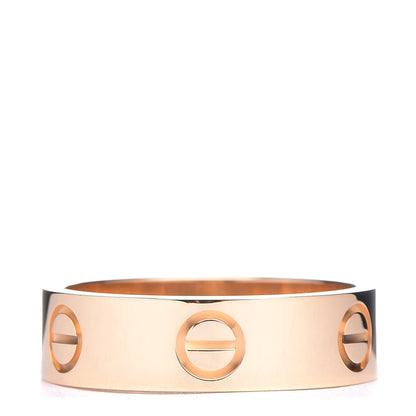 Cartier 18K Yellow Gold 5.5mm LOVE Ring 54 6.75 3 of 5