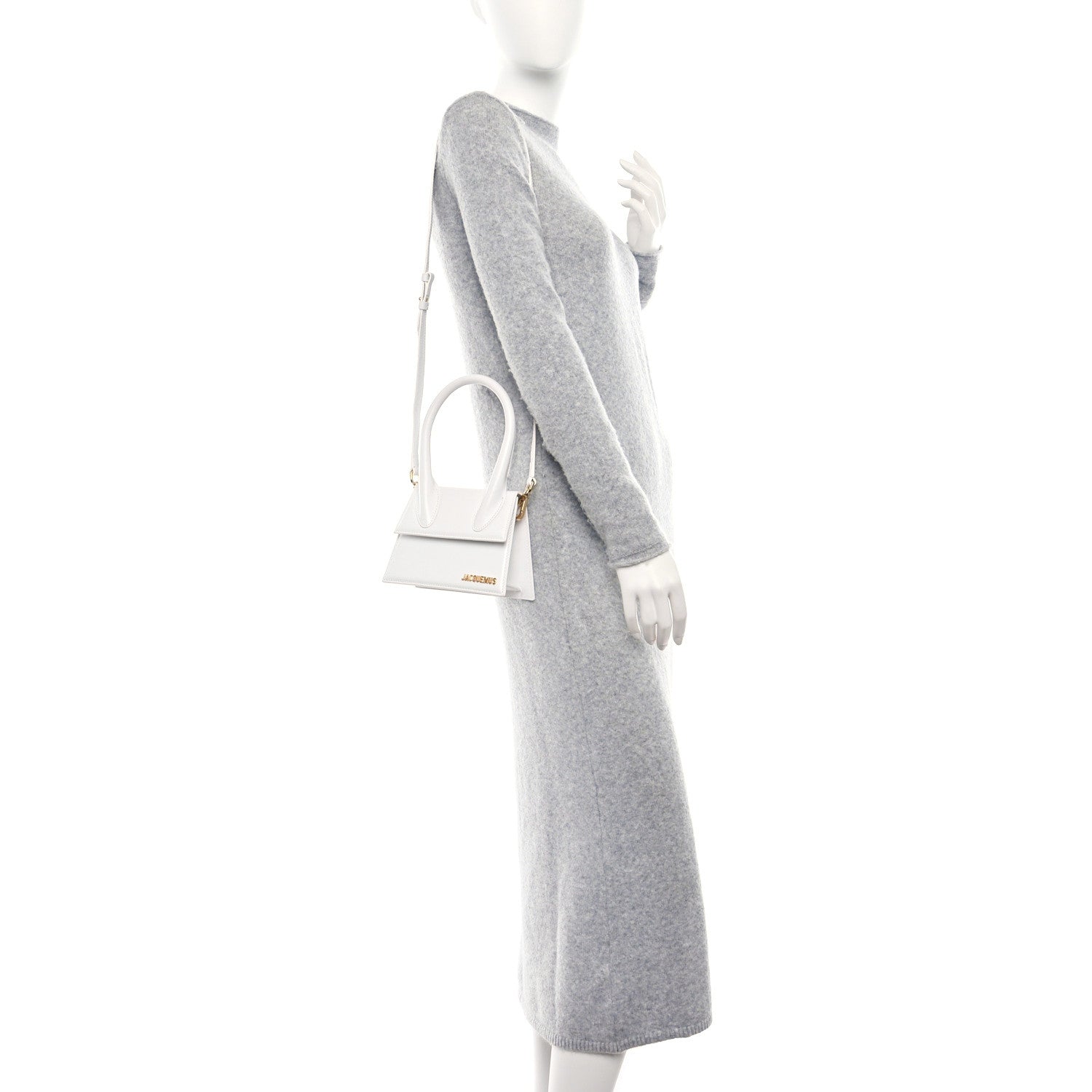 Jacquemus Smooth Calfskin Le Chiquito Moyen White 2 of 8