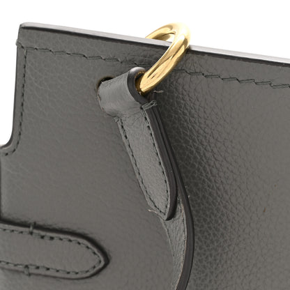 Mulberry Small Classic Grain Calfskin Small Amberley Satchel Charcoal 15 of 15