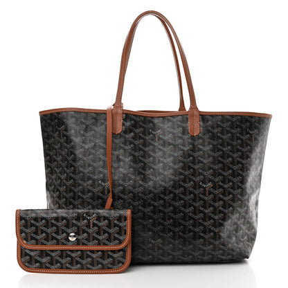 Goyard Goyardine Saint Louis PM Black Gold 3 of 21