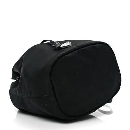 Prada Saffiano Tessuto Nylon Vela Bucket Wristlet Black 4 of 7