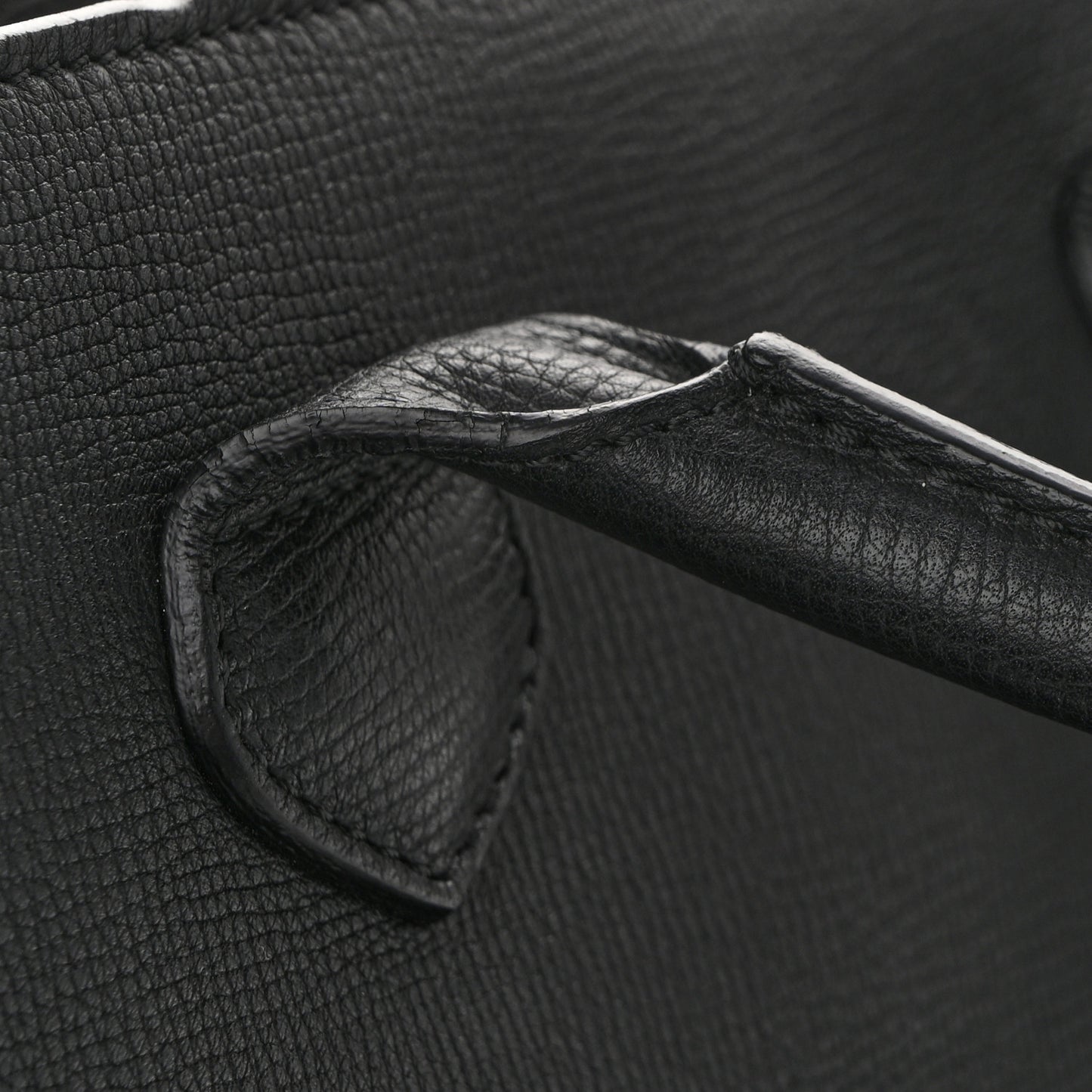 Grainy Calfskin House Check Large Banner Tote Black