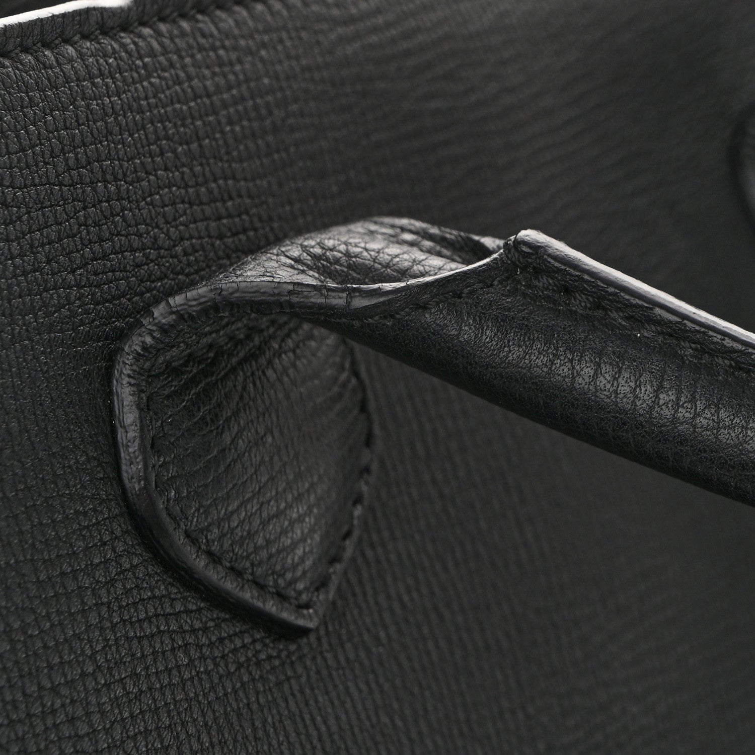 Burberry Grainy Calfskin House Check Large Banner Tote Black 13 of 15