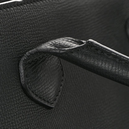 Burberry Grainy Calfskin House Check Large Banner Tote Black 13 of 15
