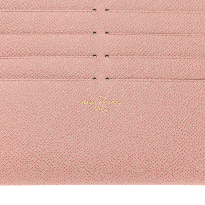 Louis Vuitton Calfskin Felicie Card Holder Insert Rose Ballerine 6 of 6