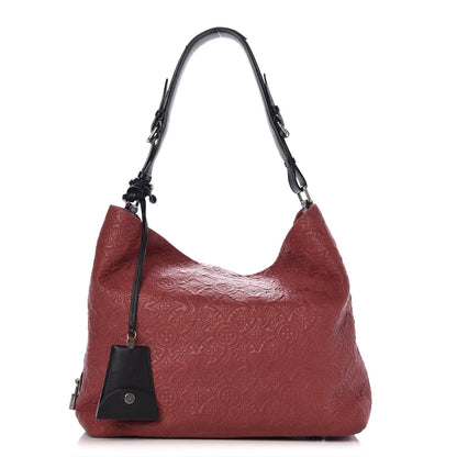 Louis Vuitton Monogram Lambskin Antheia Hobo PM Framboise 1 of 6