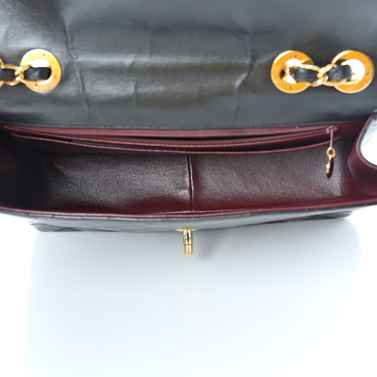 Chanel Lambskin Quilted XL Jumbo Single Flap Black 5 of 17