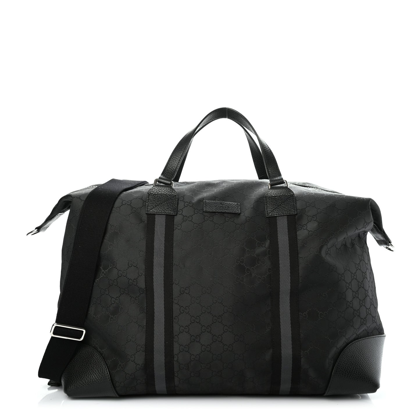 Nylon Monogram XL Duffle Bag Black