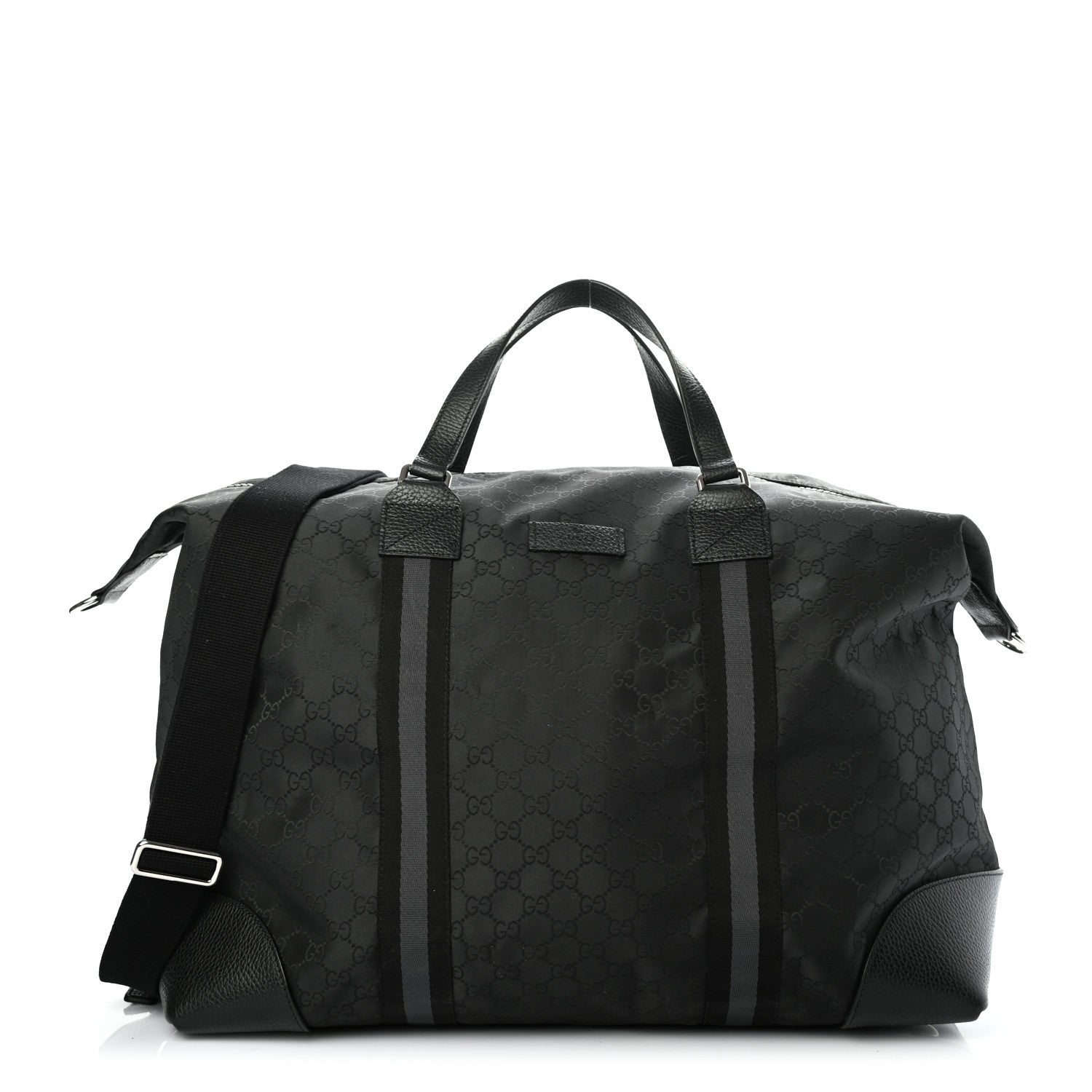 Gucci Nylon Monogram XL Duffle Bag Black 1 of 8