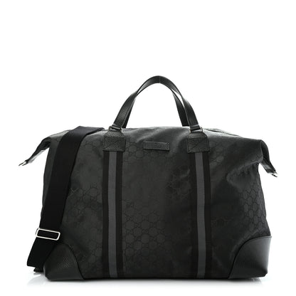 Gucci Nylon Monogram XL Duffle Bag Black 1 of 8