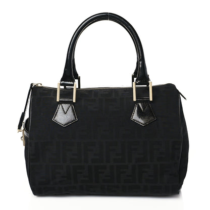 Fendi Zucca Medium Chef Boston Black 1 of 9