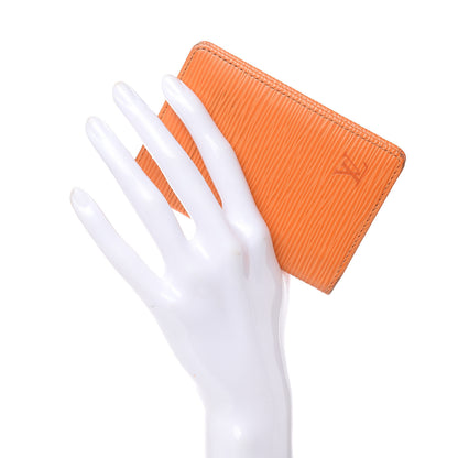 Louis Vuitton Epi Pocket Organizer Mandarin 2 of 9