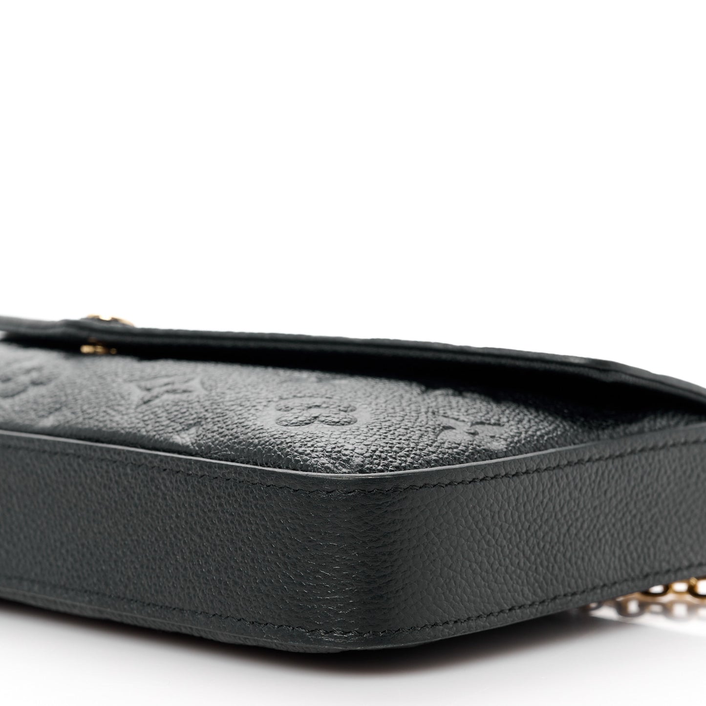 Empreinte Pochette Felicie Chain Wallet Black