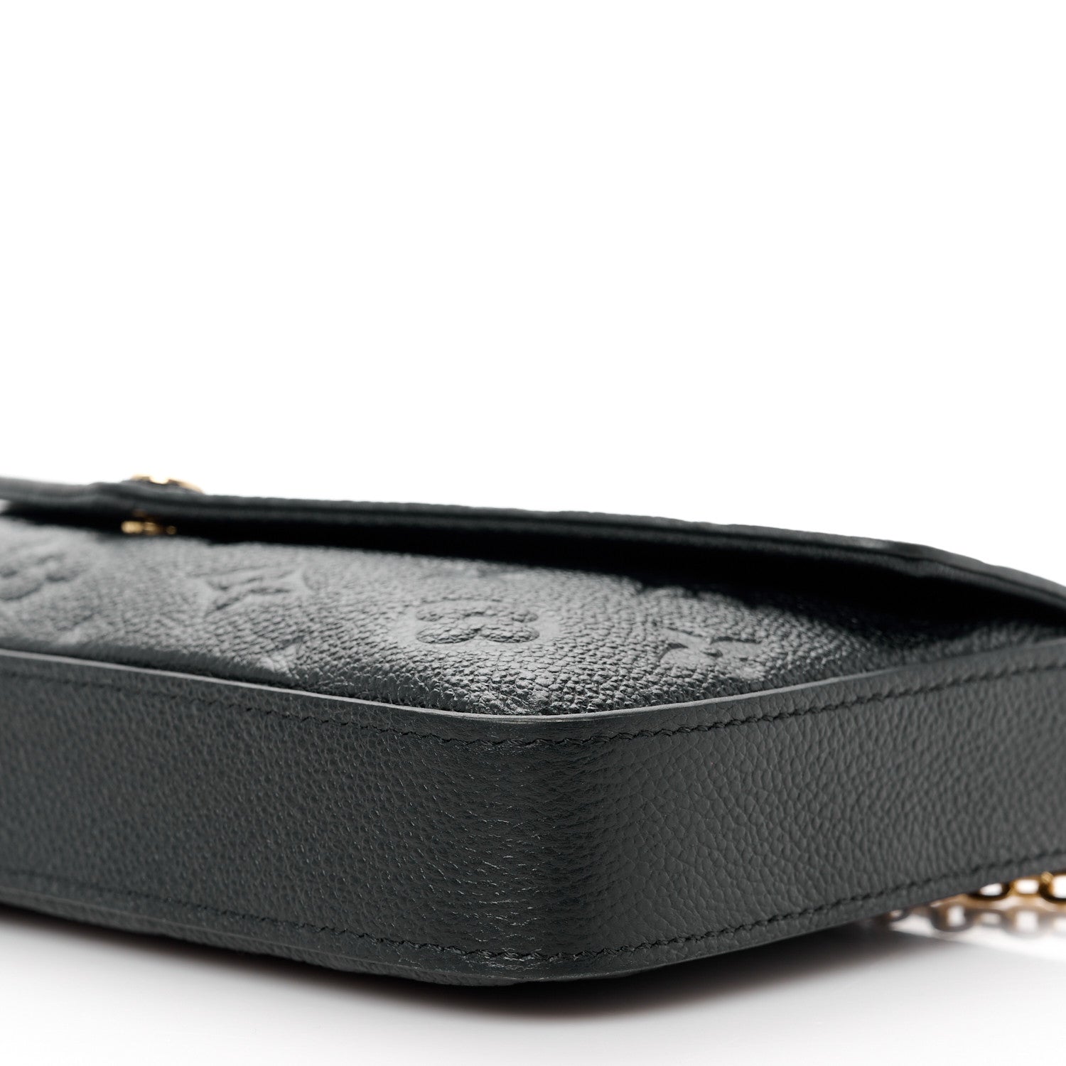 Louis Vuitton Empreinte Pochette Felicie Chain Wallet Black 14 of 15