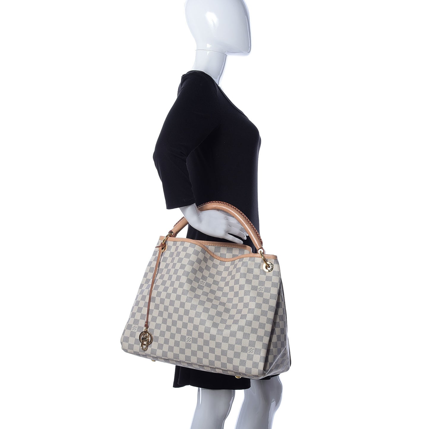Damier Azur Artsy MM