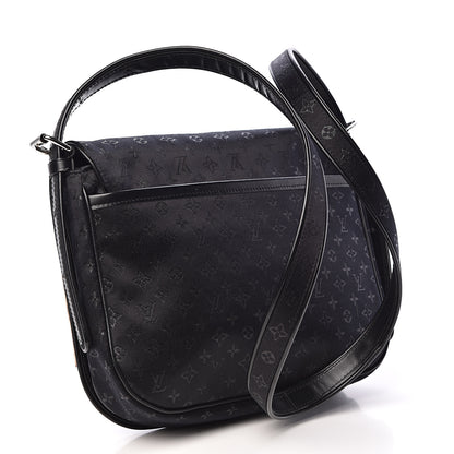 Louis Vuitton Satin Mini Monogram Conte De Fees Patchwork Musette Black 3 of 9