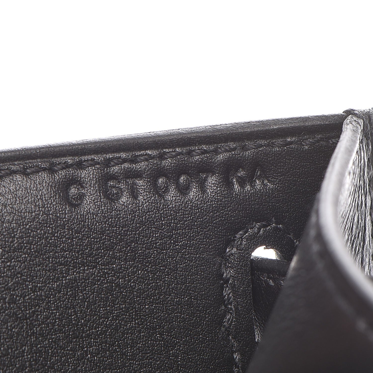 Hermes Swift Kelly Pochette Clutch Black 8 of 28