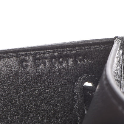 Hermes Swift Kelly Pochette Clutch Black 8 of 28