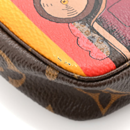 Louis Vuitton Monogram 2015 Christmas Animation Mini Pochette Accessories 11 of 12
