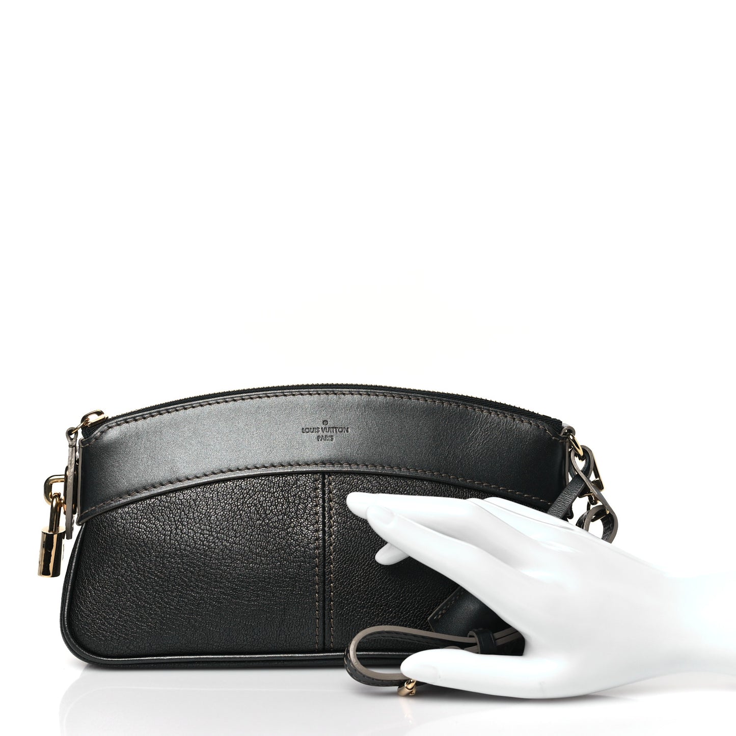 Suhali Lockit Clutch Chrome