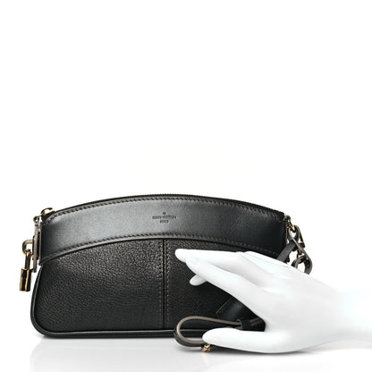 Louis Vuitton Suhali Lockit Clutch Chrome 2 of 9