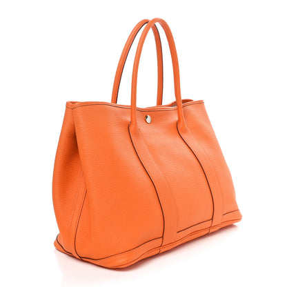 Hermes Negonda Garden Party 36 MM Orange 2 of 10