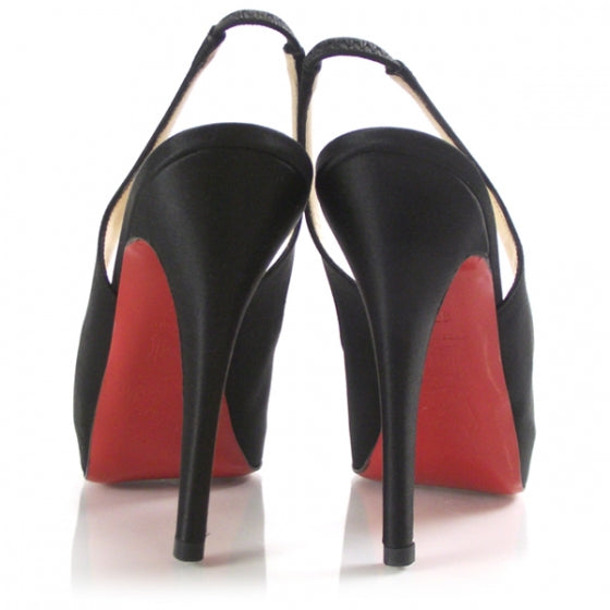 Satin Burma Haute Serrure 120 Pumps 35.5